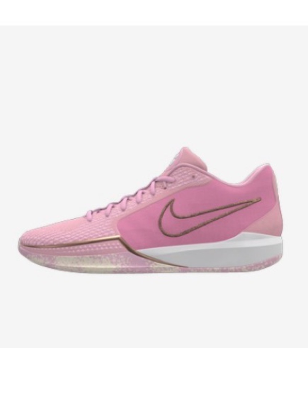 Sabrina 1 NIKE pink and gold accents women’s 8.5 / men’s 7
